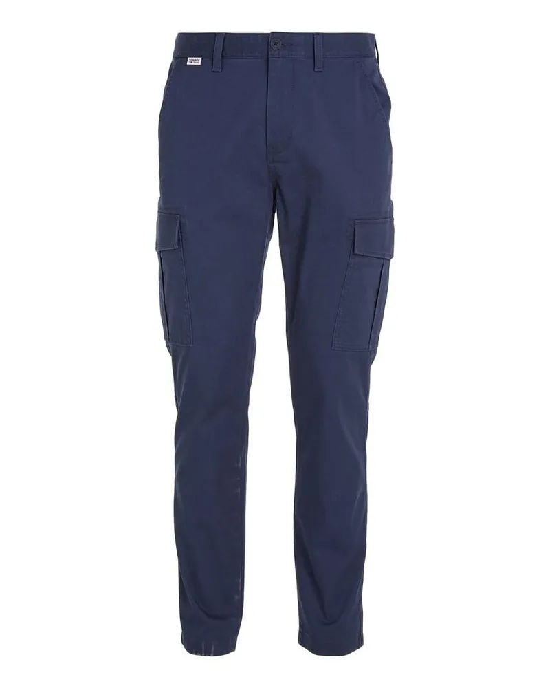 Tommy Hilfiger Herren Cargohose AUSTIN mit Bio-Baumwolle Slim Fit Marine