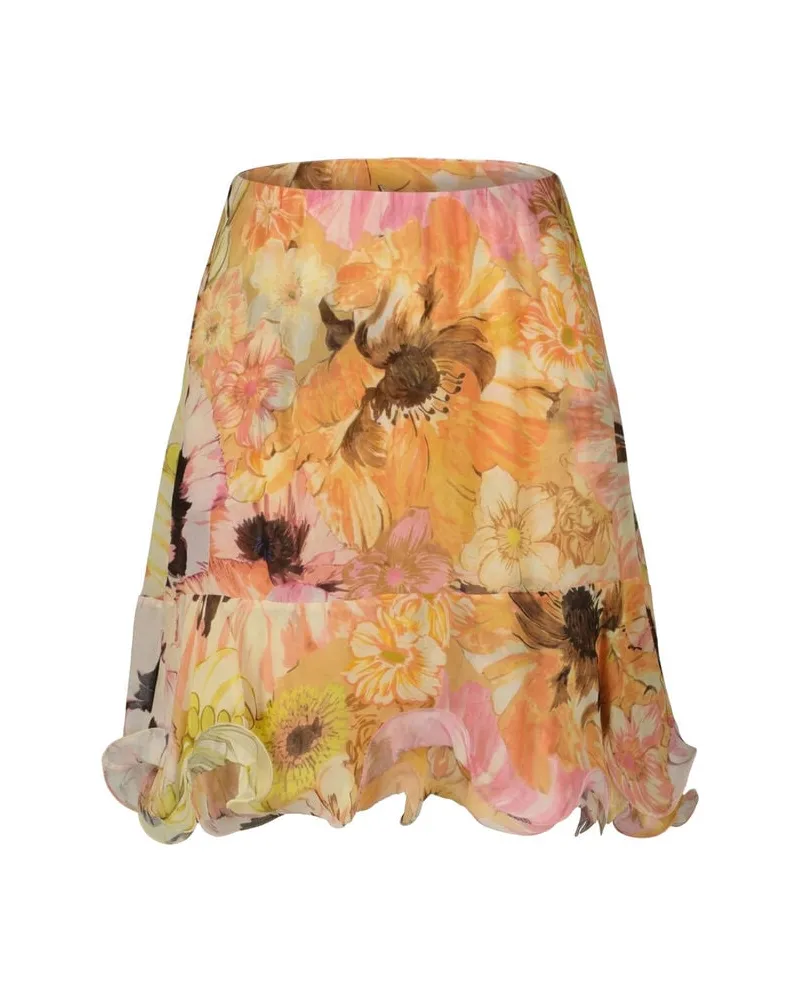 Dorothee Schumacher Damen Rock FLORAL DREAM Orange
