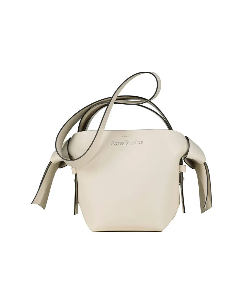Acne Studios Damen Umhängetasche MUSUBI MINI Offwhite