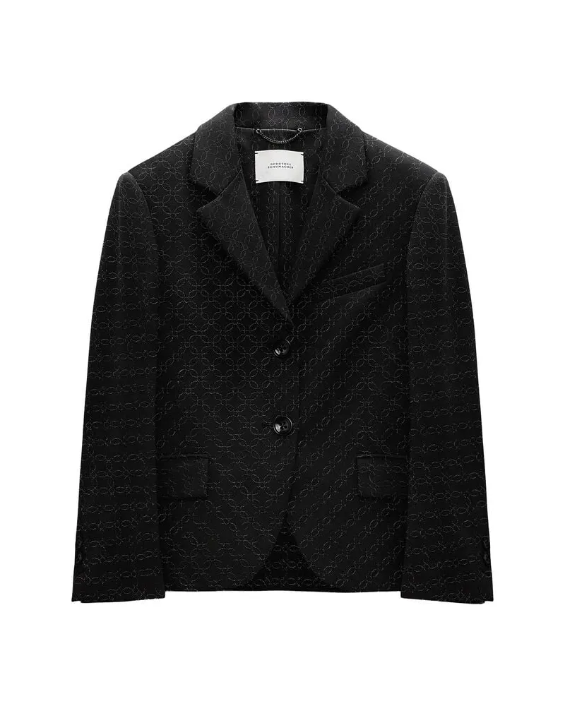 Dorothee Schumacher Damen Blazer SPARKLING EMOTIONS Schwarz