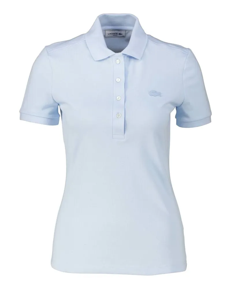 Lacoste Damen Poloshirt Slim Fit Kurzarm Bleu