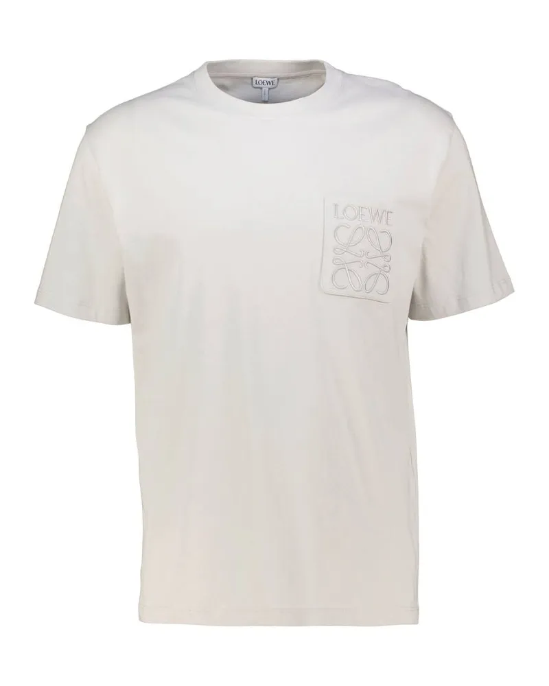Loewe Herren T-Shirt Relaxed Fit Grau