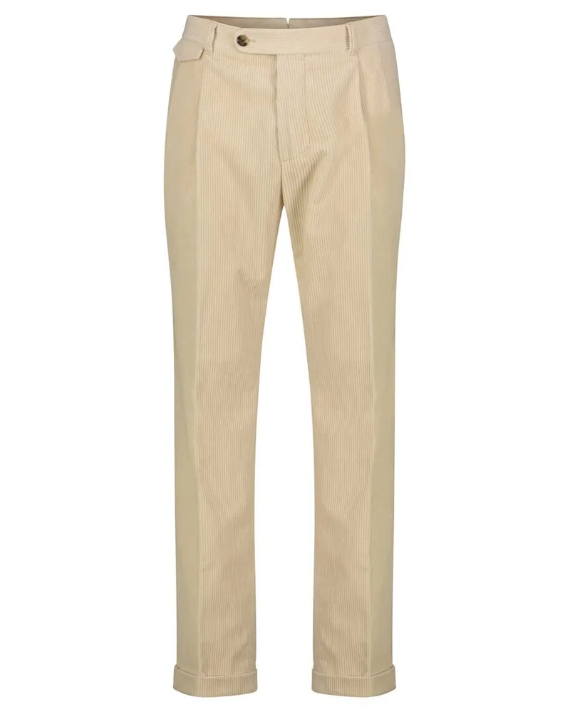 windsor. Herren Cordhose 13 SAPO30 Shaped Fit Offwhite
