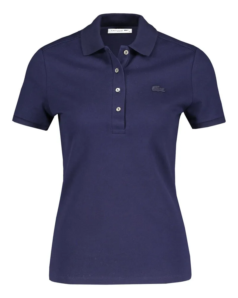 Lacoste Damen Poloshirt Slim Fit Kurzarm Marine