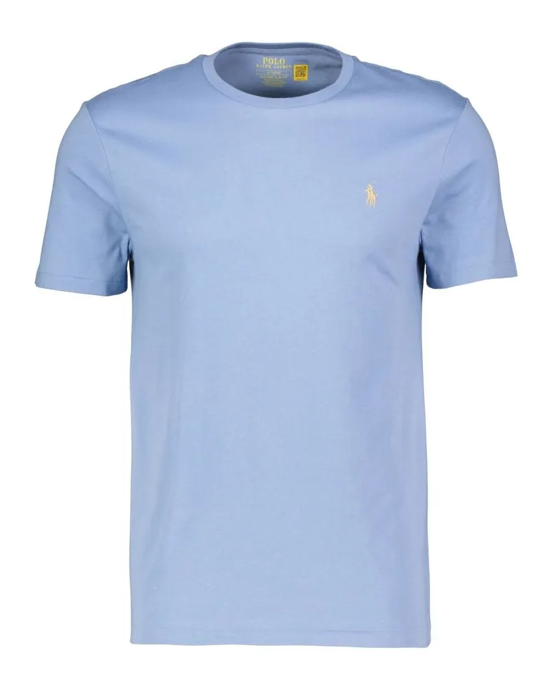 Ralph Lauren Herren T-Shirt Custom Slim Fit Jeansblau