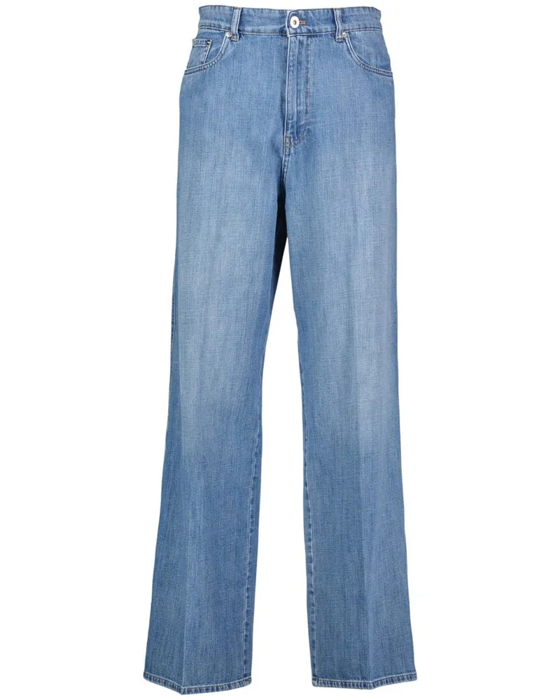 Miu Miu Damen Jeans Blue