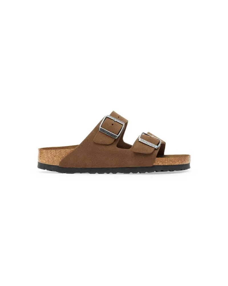 Birkenstock Herren Pantoletten ARIZONA Soft Cognac