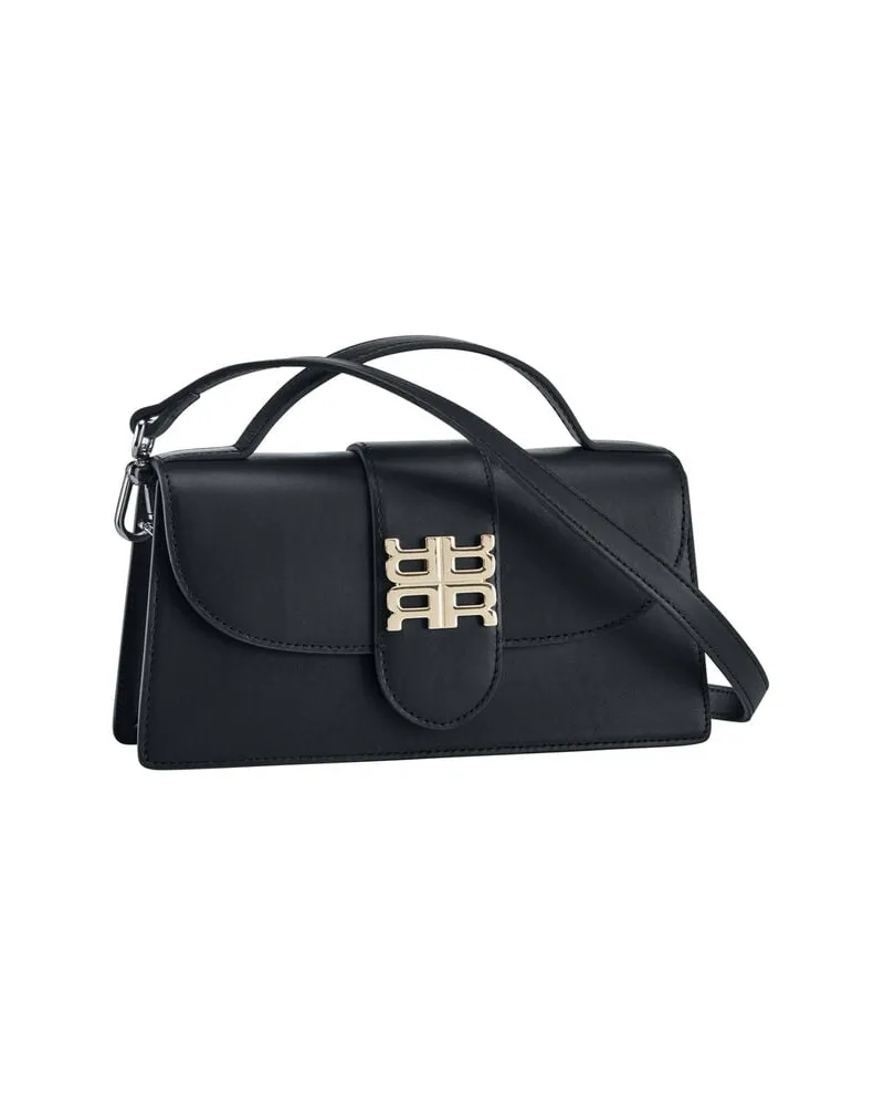 Riani Damen Henkeltasche aus Leder Schwarz