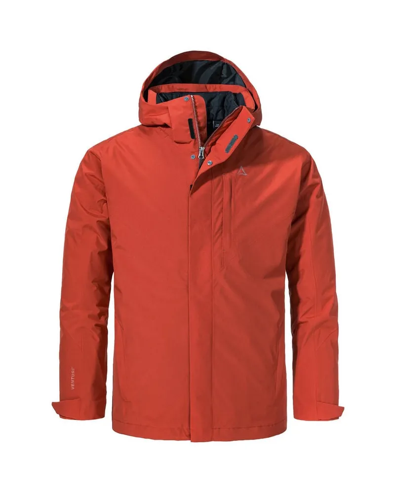 Schöffel Herren Doppeljacke 3IN1 JACKET TAMINA MNS Rost