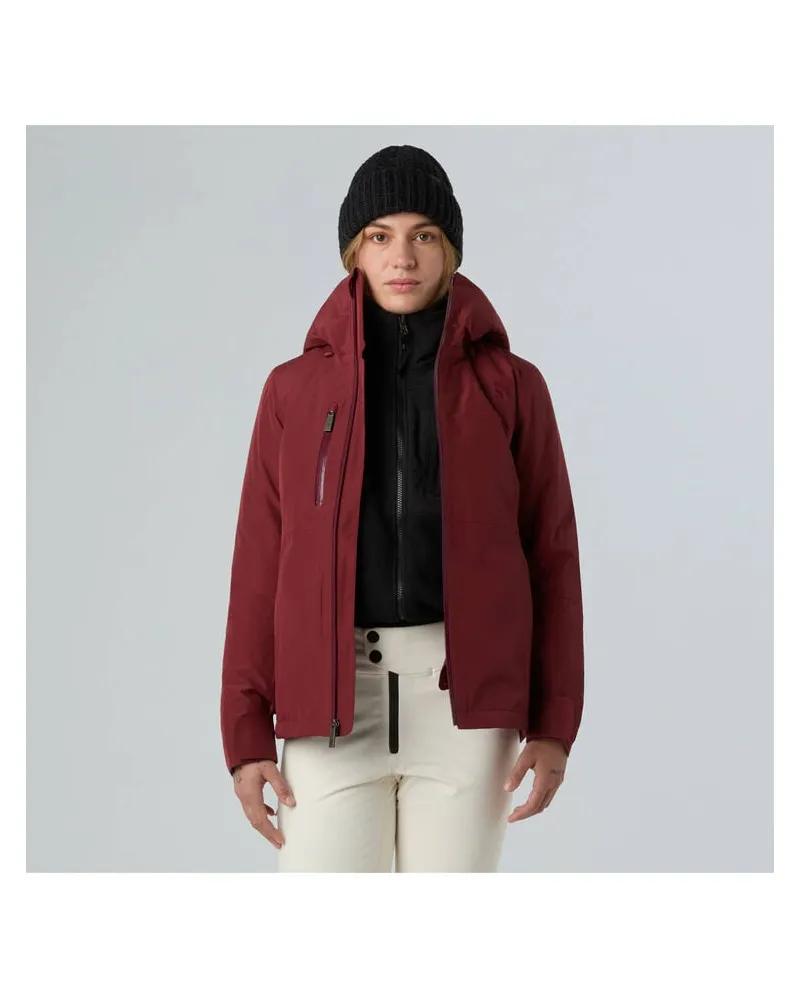 The North Face Damen Softshelljacke DESCENDIT Rot