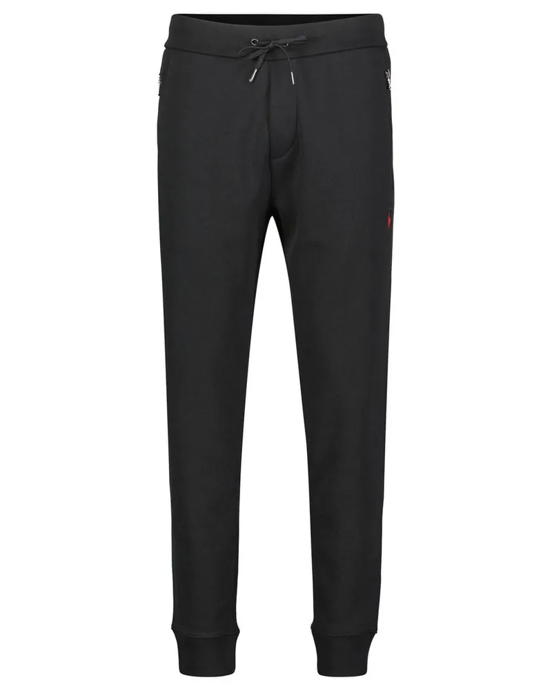 Ralph Lauren Herren Jogginghose aus Pique Schwarz