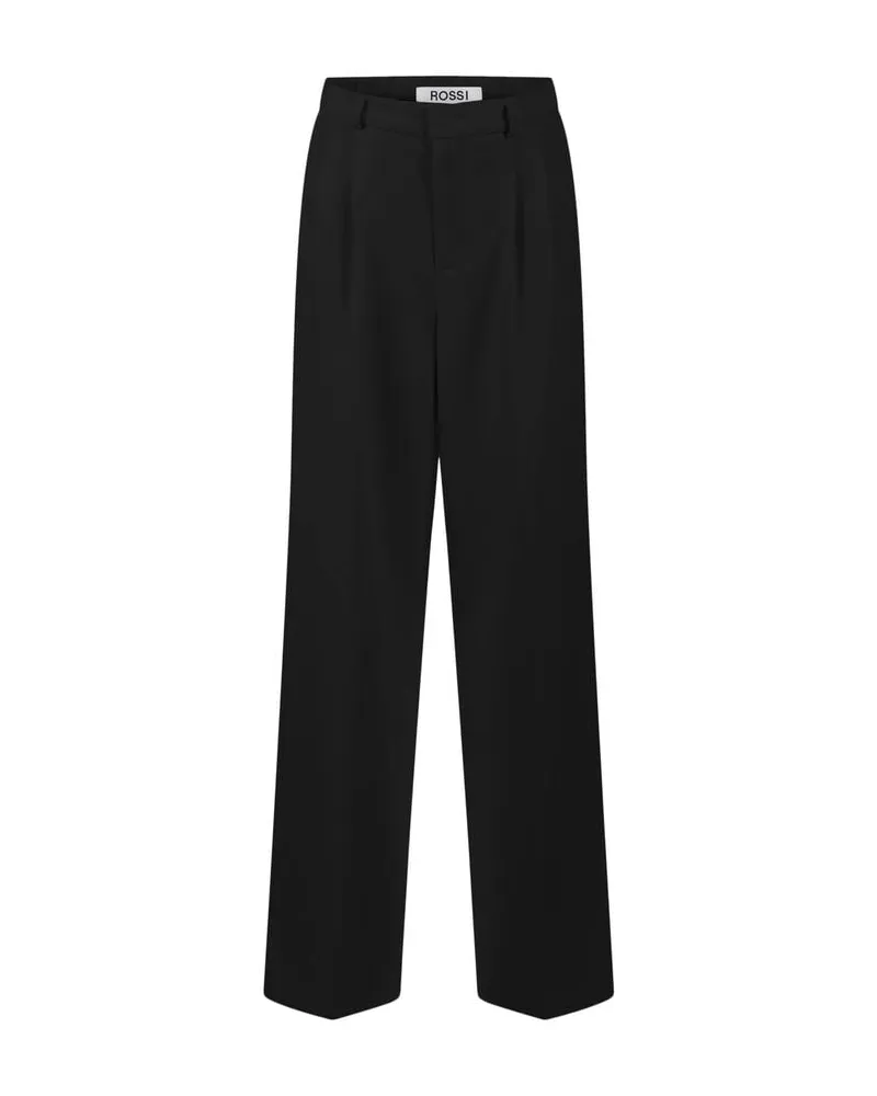 Rossi Damen Bundfaltenhose NOA Schwarz