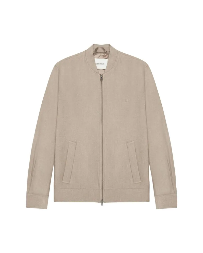 LES DEUX Herren Bomberjacke COMO Offwhite