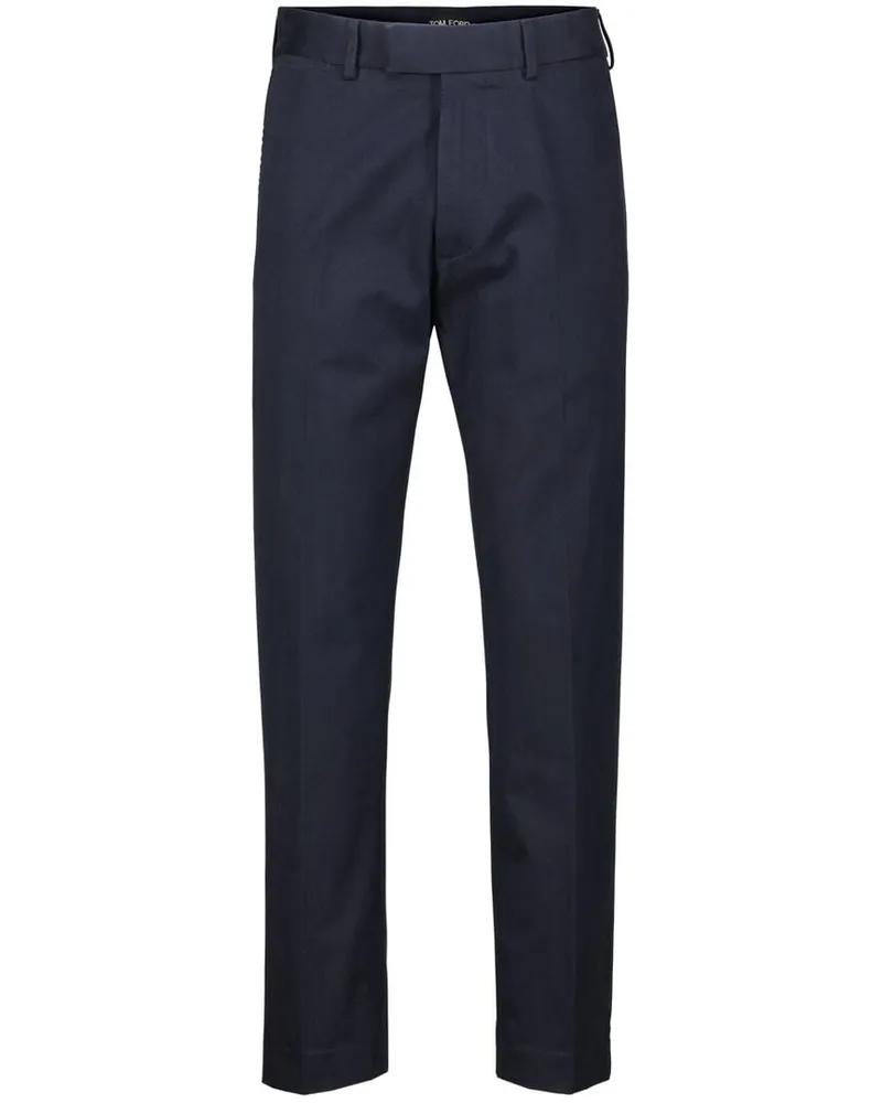Tom Ford Herren Chinohose Marine