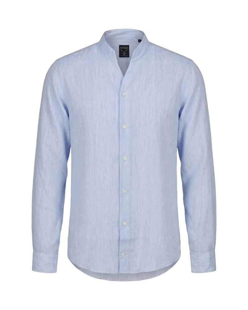 van Laack Herren Leinenhemd RUDO Blau