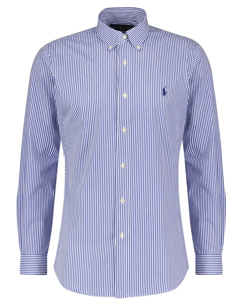 Ralph Lauren Herren Freizeithemd Langarm Blau