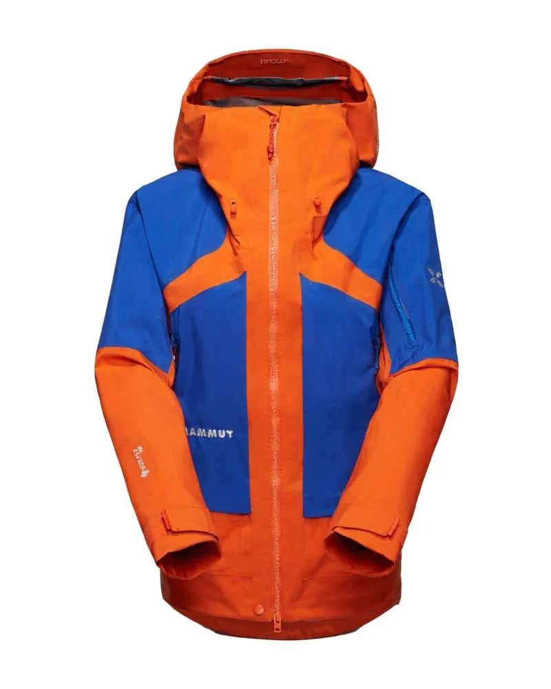 Mammut Herren Bergjacke mit Kapuze EIGER NORDWAND PRO HS Blau