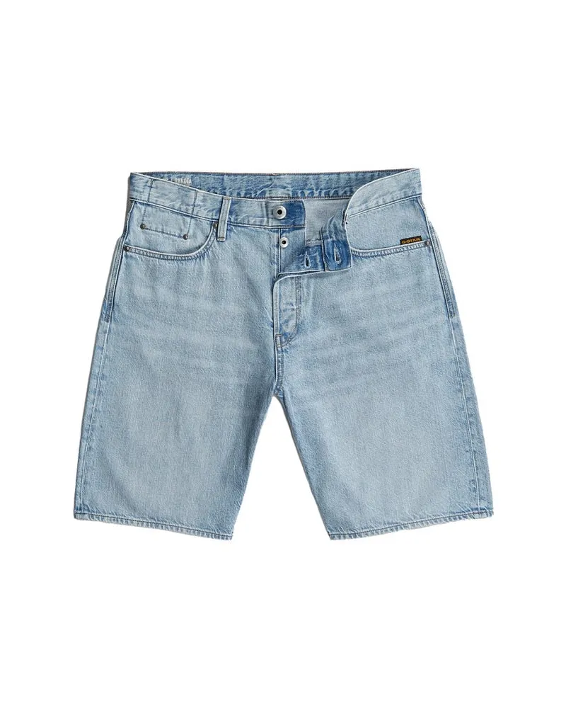 G-STAR RAW Herren Jeansshorts DAKOTA CLEAN EDGE Blau