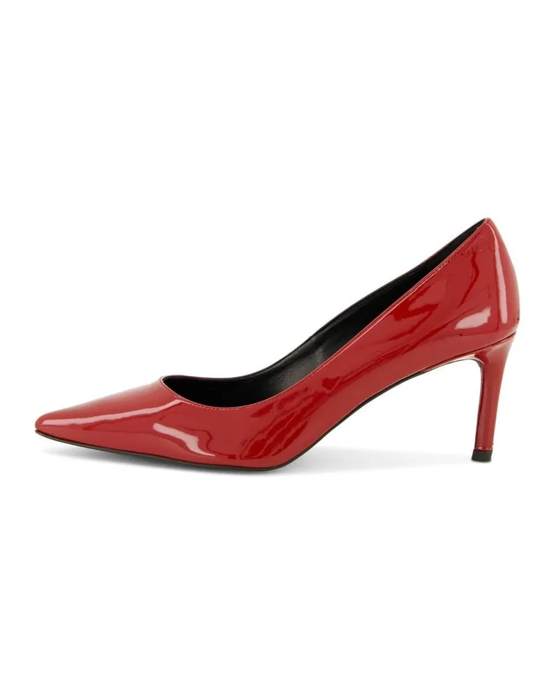 HUGO BOSS Damen Pumps aus Lackleder GRACEY Rot