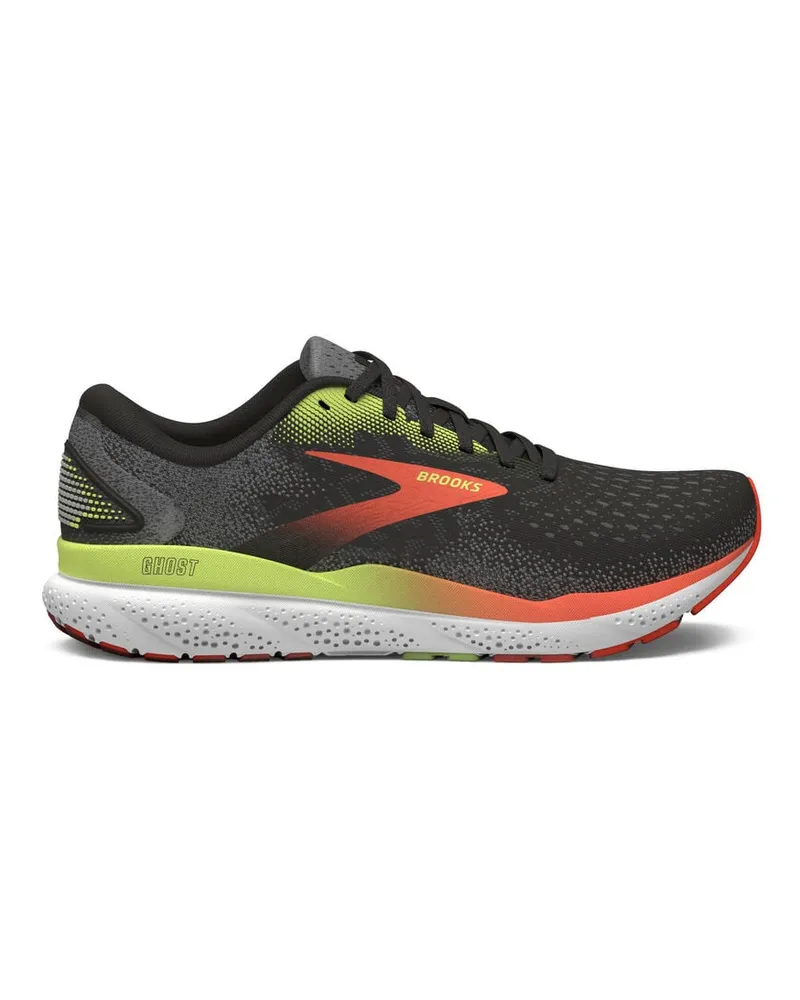 Brooks Herren Laufschuhe GHOST 16 Schwarz