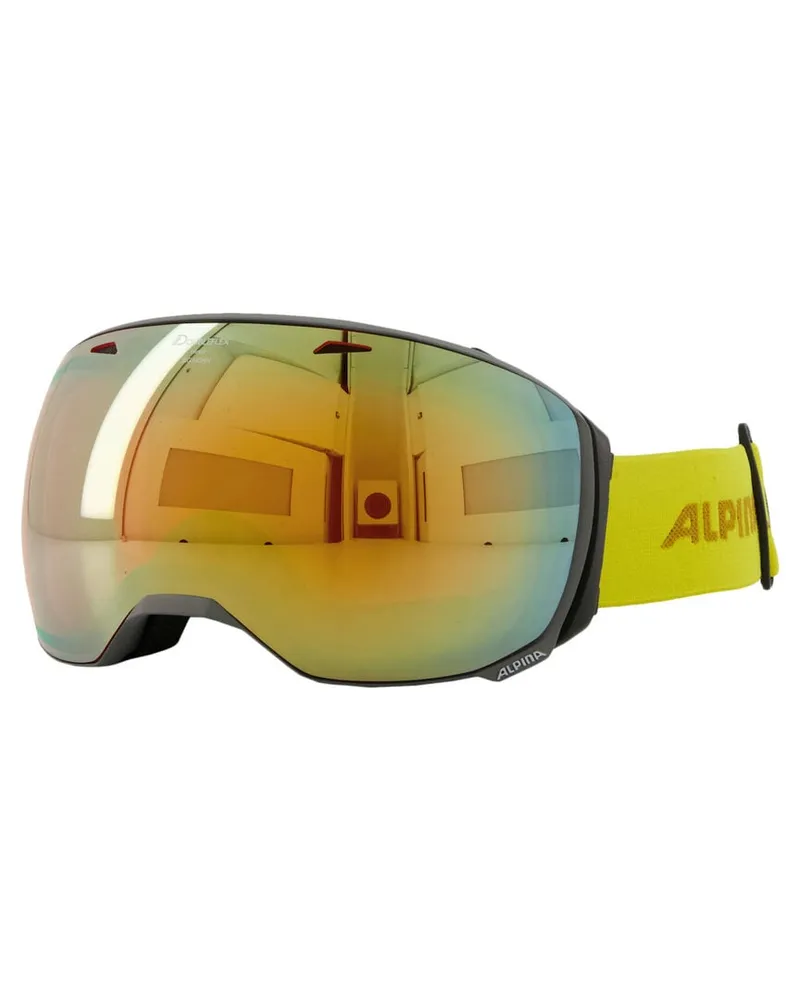 Alpina Watches Ski- und Snowboardbrille NAATOR Weiß