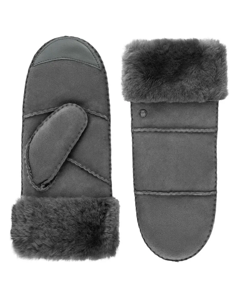 Roeckl Damen Handschuhe IGLOO FÄUSTLING Lammfell Taupe