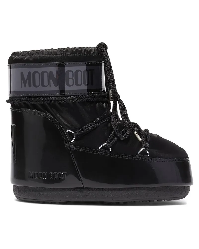 Moon Boot Damen Stiefel ICON GLANCE LOW Schwarz