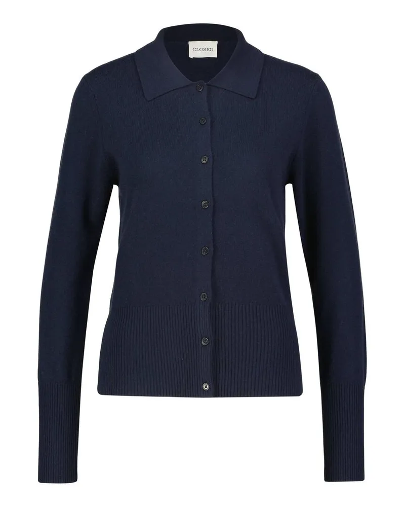 Closed Damen Kaschmircardigan Blueblack