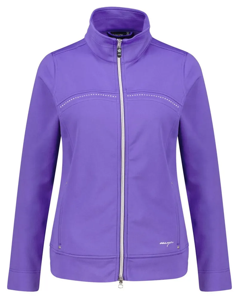 Canyon Damen Sweatjacke Lila