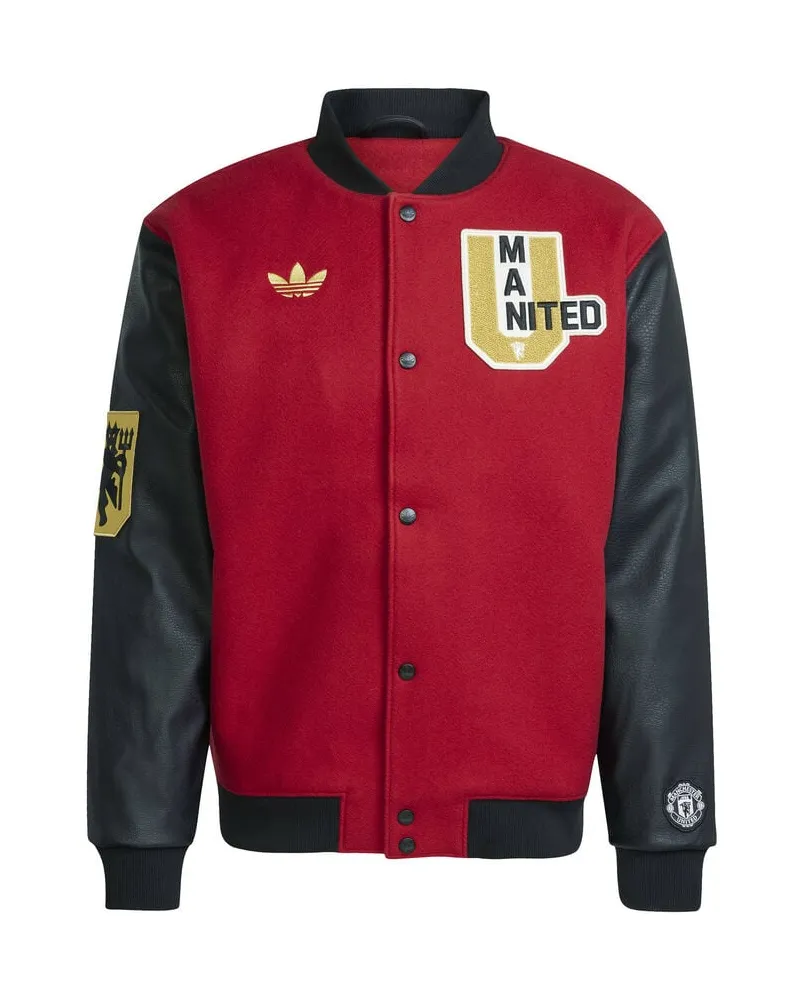 adidas Fußballjacke MANCHESTER UNITED VRCT Maroon