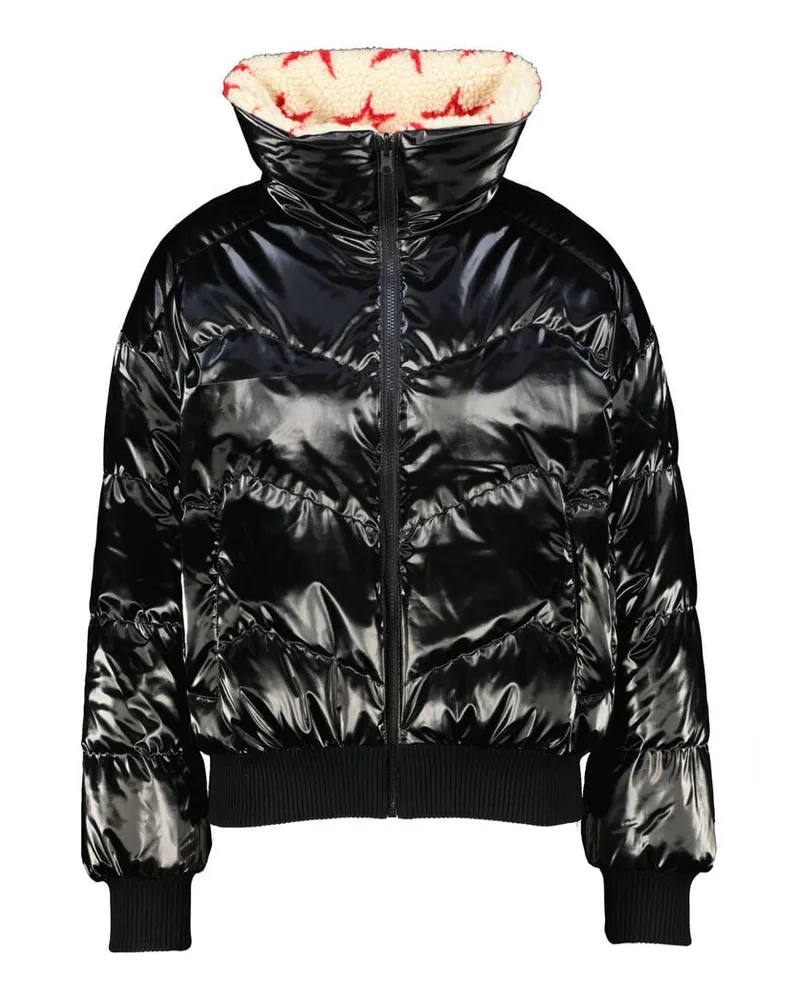 Perfect Moment Damen Daunenjacke mit Wendefunktion Schwarz