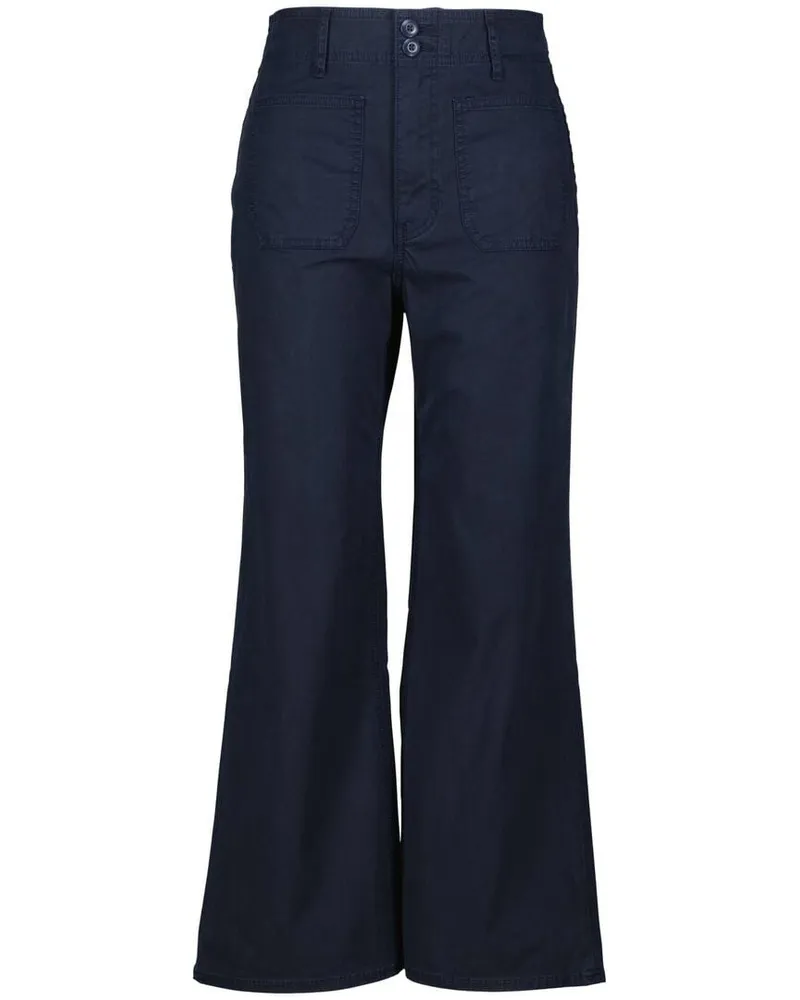 Veronica Beard Damen Hose GRANT Wide Leg Marine