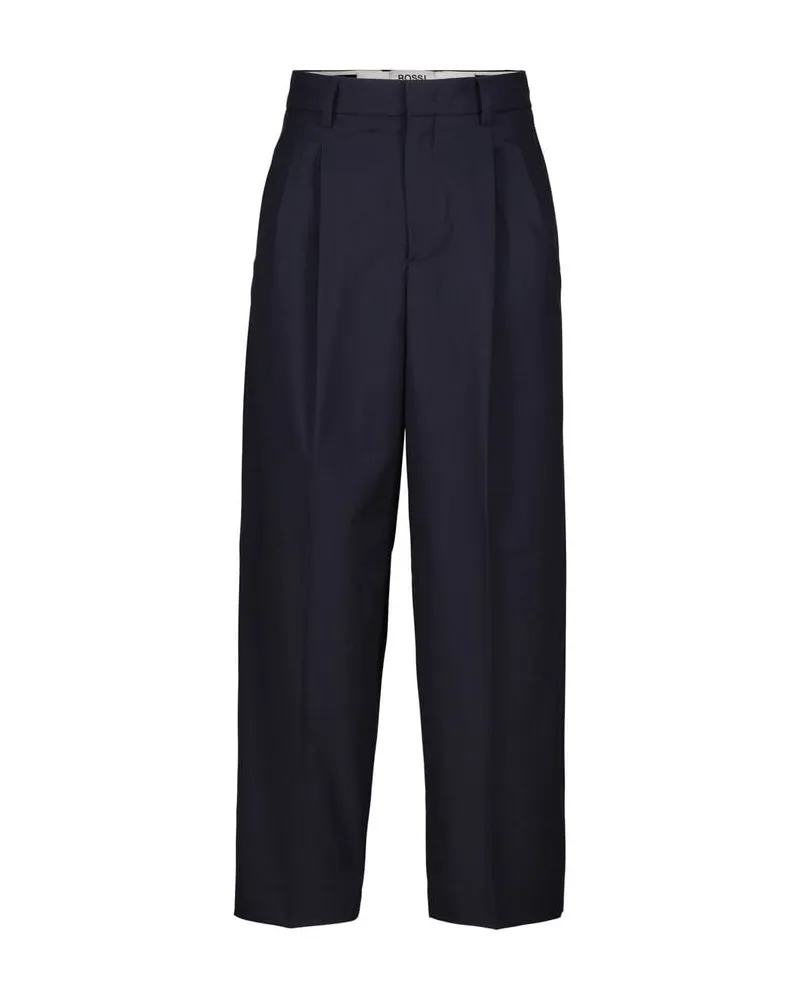 Rossi Damen Bundfaltenhosen NOA CROP Marine