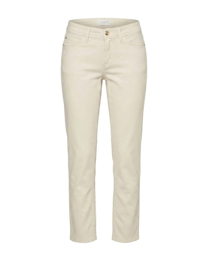 Cambio Damen Jeans PIPER CROPPED Slim Fit Offwhite