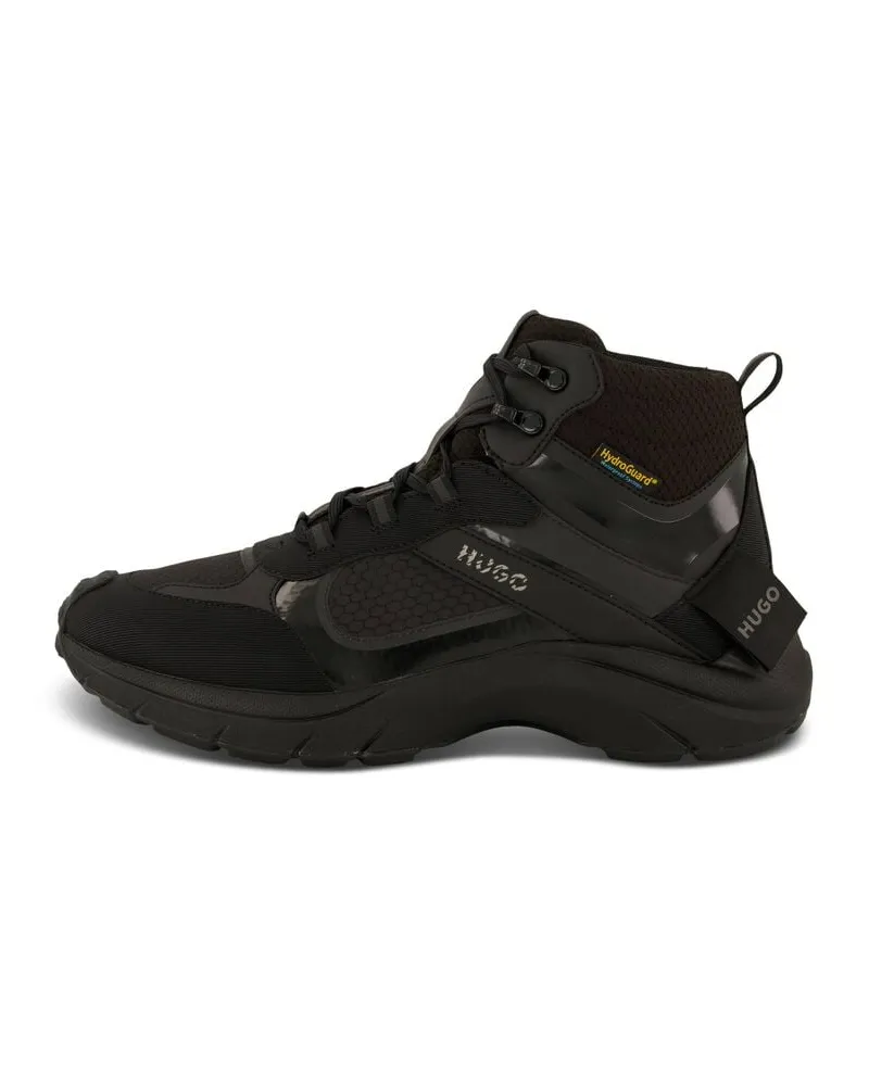 HUGO BOSS Herren Sneaker GO2_HITO_NYPU Schwarz
