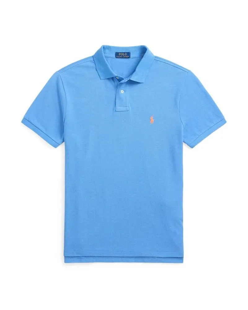 Ralph Lauren Herren Poloshirt Custom Slim Fit Marine
