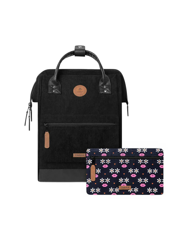 CABAIA Rucksack ADVENTURER BRIGHTON Schwarz