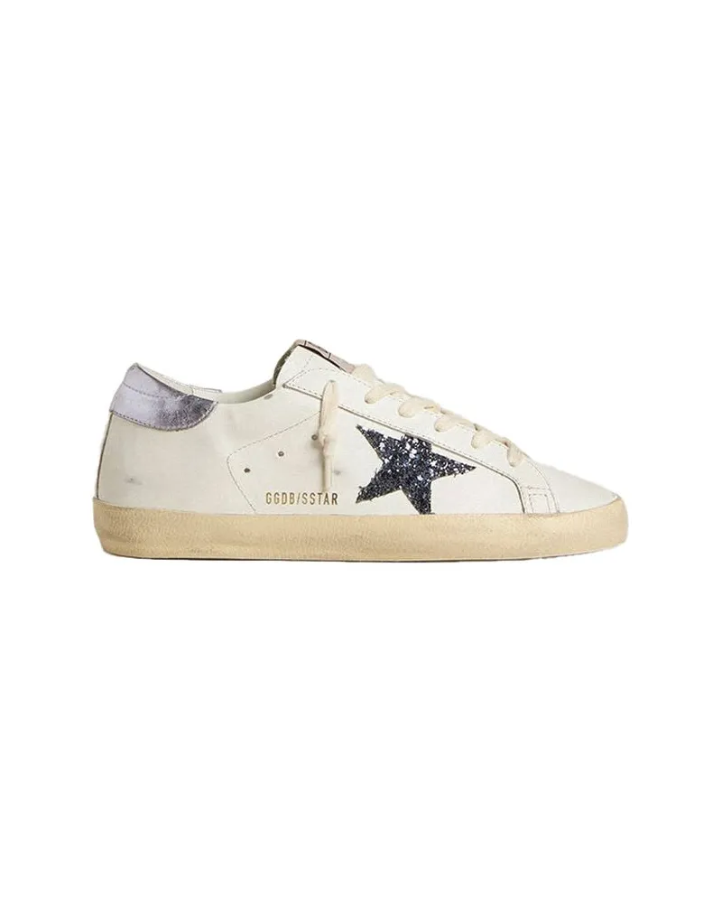 Golden Goose Damen Sneaker SUPER STAR LEATHER Weiss