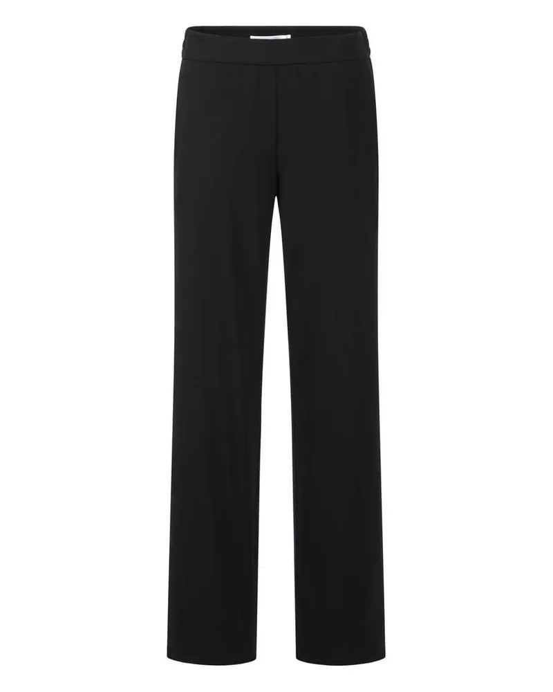 RAFFAELLO ROSSI  Damen Hose VIOLETT STRAIGHT knitterfrei Schwarz