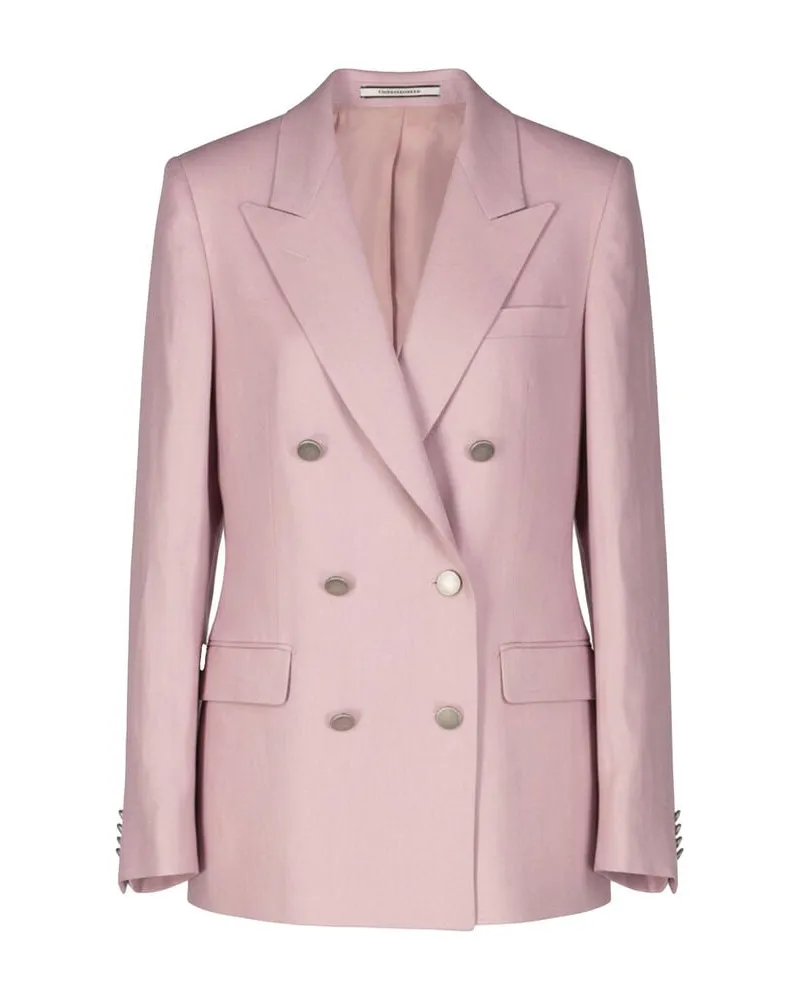 Tagliatore Damen Blazer aus Leinen J-PARIGI Viola