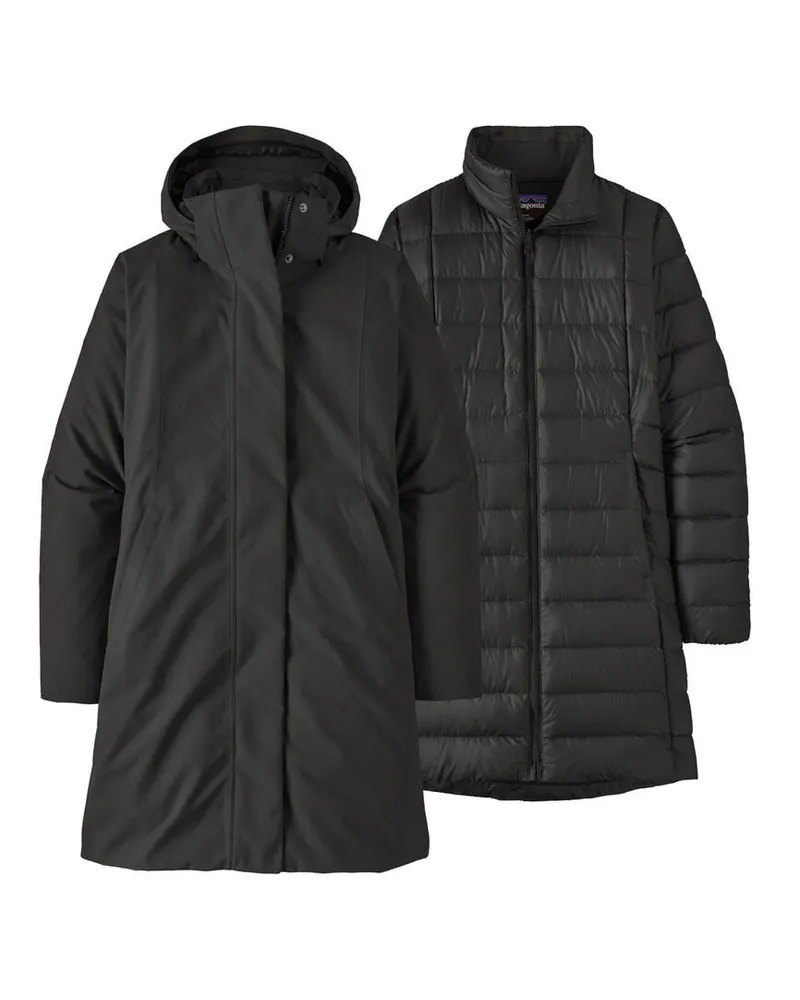 Patagonia Damen Doppeljacke TRES 3-IN-1 PARKA Schwarz