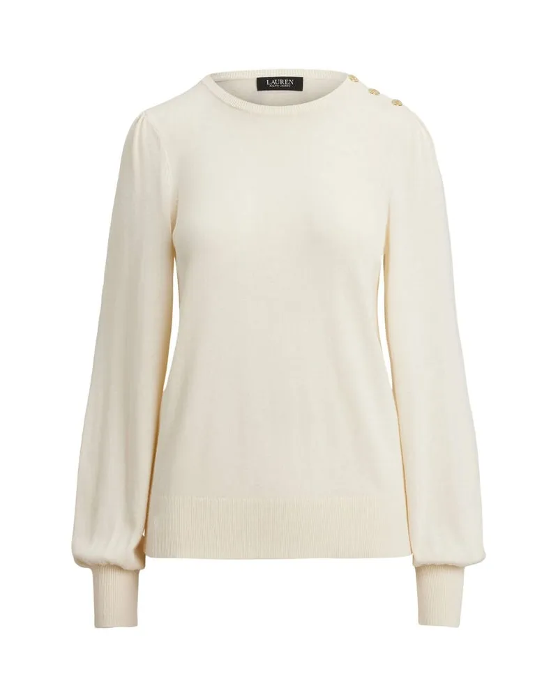 Ralph Lauren Damen Strickpullover Creme