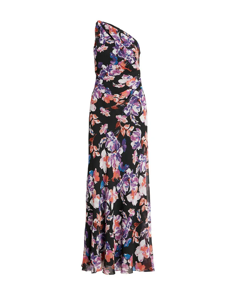 Ralph Lauren Damen Abendkeid Schwarz