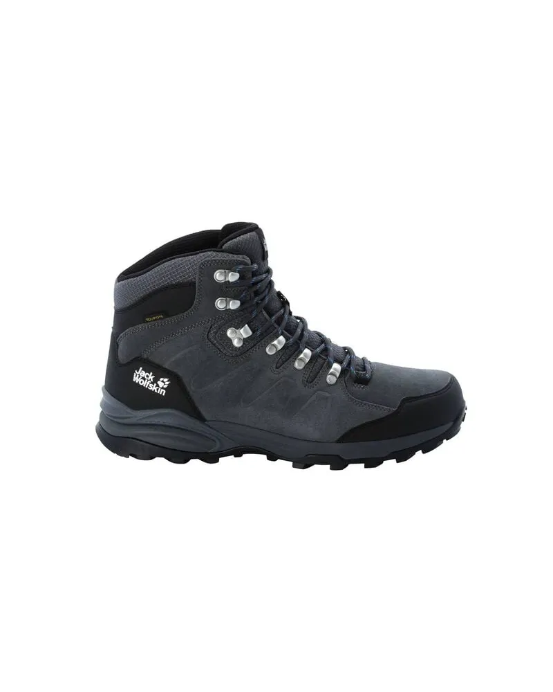 Jack Wolfskin Herren Wanderschuhe REFUGIO TEXAPORE MID M Grau