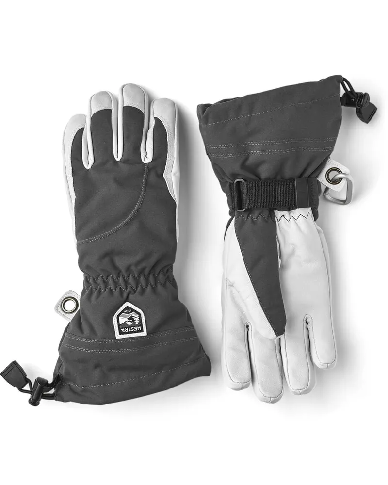 Hestra Damen Skihandschuhe HELI SKI FEMALE  5 Hellgrau