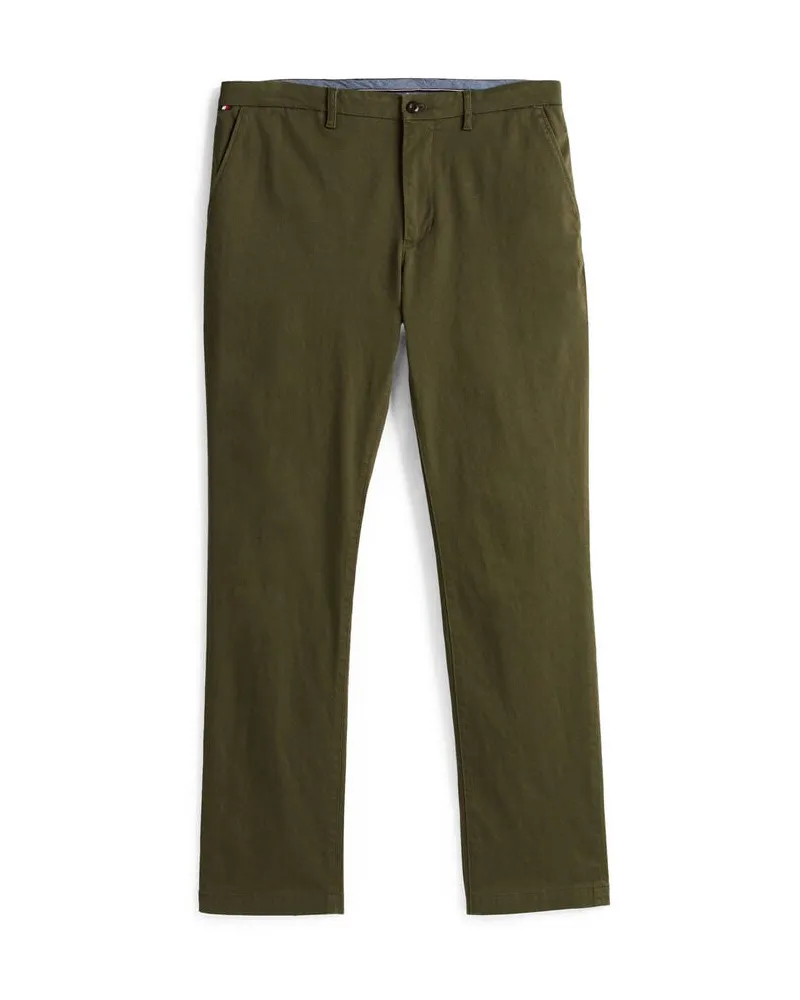 Tommy Hilfiger Herren Chinohose DENTON Straight Leg Fit Efeu