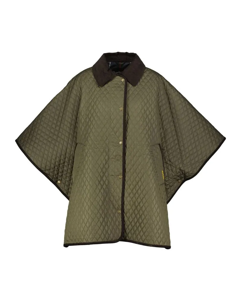 Barbour Damen Steppcape OAKHAM Grün