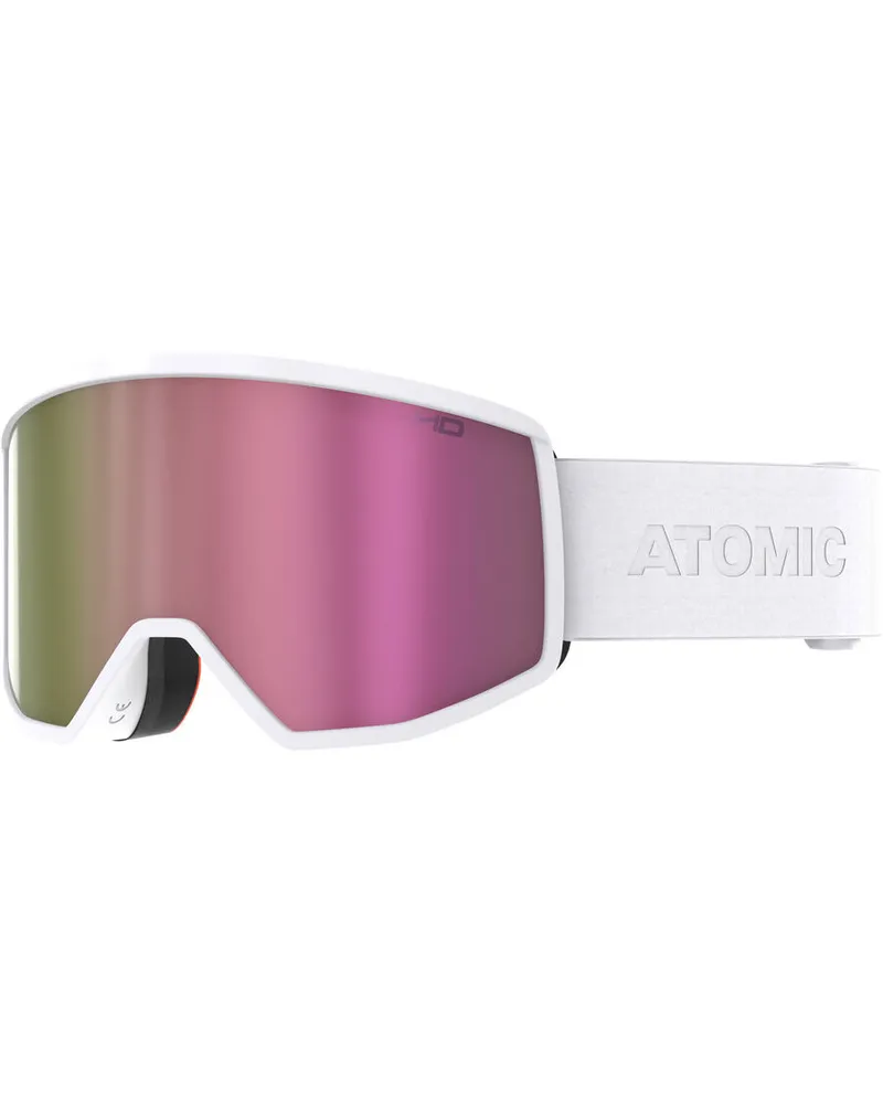 Atomic Herren Skibrille FOUR HD WHITE Weiß