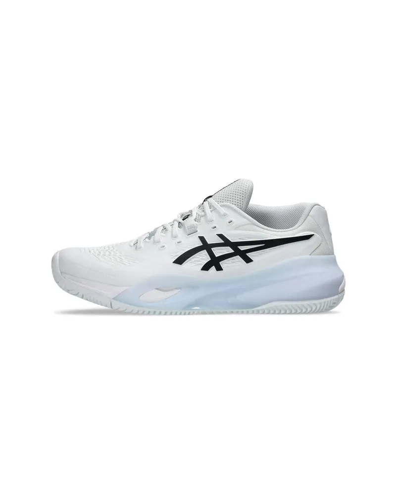 Asics Herren Tennisschuhe Sandplatz GEL-RESOLUTION X CLAY WIDE Weiss