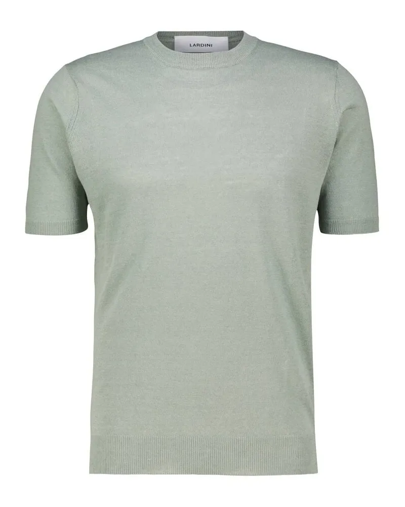 LARDINI Herren Pullover aus Leinen und Baumwolle Pistazie